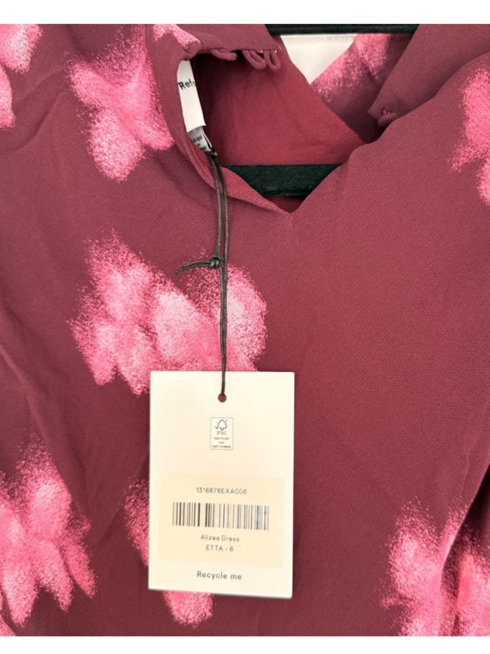NWT Reformation Alizee Dress - Picture 8 of 9